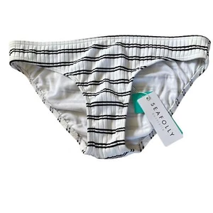Seafolly Inka gestreifter Bikiniunterteil Größe 8 - Bild 1 von 5