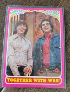 1971 TOPPS TEST ISSUE CARD BOBBY SHERMAN GETTING TOGETHER WITH WES # 3 - Picture 1 of 1