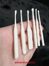 1pcs Extinct Natural Real Woolly Mammoth Tooth Earpick Mammoth Tusk Fossil Xk126