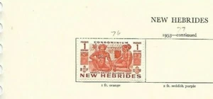 New Guinea - GEORGE VI - 1953 Set -1F Value  - LMM - SG 76 - Picture 1 of 1