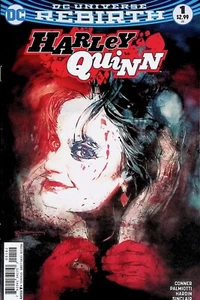 Harley Quinn V3 #1B (2016, DC) NEAR MINT - Bill Sienkiewicz Cover - Rebirth - Picture 1 of 2
