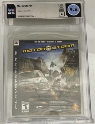 Motorstorm Playstation 3 PS3 New Sealed Graded WATA 9.6 A - Image 1 of 2