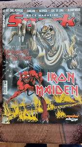 MAGAZINE IRON MAIDEN RAMMSTEIN POSTER RED HOT CHILI PEPPERS CURE HIM SLIPKNOT