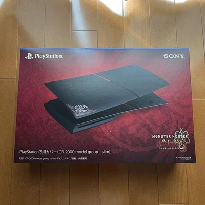PS5-Slim Cover Monster Hunter Wilds Limited Edition CFIJ-16022 PlayStation5 - Image 1 of 2