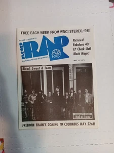 BLOOD, SWEAT&TEARS RECORD RAP WNCI RADIO STATION SURVEY 1975, Lou Reed Concert+ - Bild 1 von 8