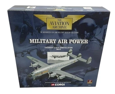 Corgi Lockheed C-121A Constellation MATS Diecast Plane - 47509 - 1:144 Scale - Image 1 of 4