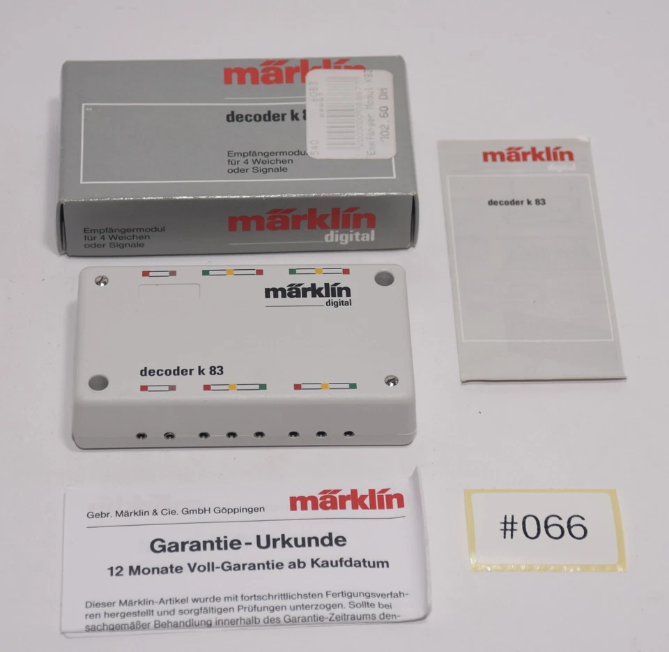 #066 Märklin 6083 Weichendecoder - getestet - Bild 1 von 1