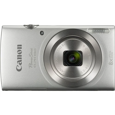 Canon PowerShot ELPH 180 HS / Canon IXUS 175 20MP Digital Camera Sliver - Image 1 of 4