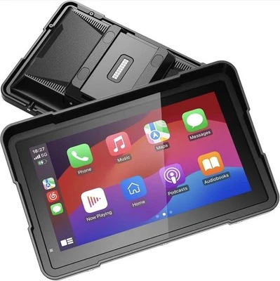 BM700 for BMW Motorcycle CarPlay & Android Auto, 7" IP67 Waterproof GPS... - Image 1 of 4