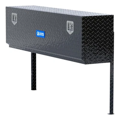 UWS Gloss Black Aluminum 60in Single-Door Topside Truck Tool Box Toolbox Storage Foto 1 de 4