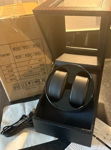 Automatic Double Rotating Watch Winder, Display's Two Watches, Brand New - Picture 1 of 11