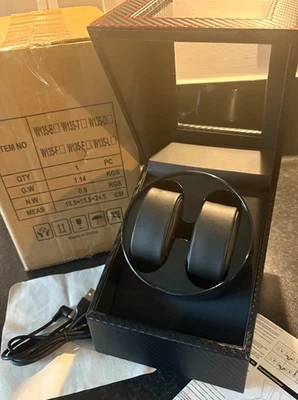 Automatic Double Rotating Watch Winder, Display's Two Watches, Brand New - Image 1 of 4