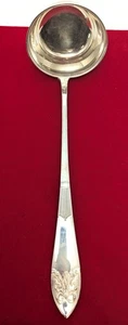 .875 Fine Silver Russian 12- 1/2" Long Soup Ladle - Picture 1 of 5