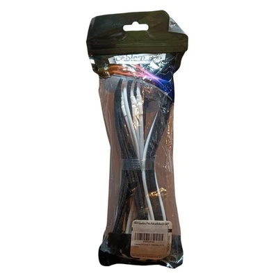 CableMod RT-Serie Pro ModMesh 12V-2x6 12VHPWR (CM-PRTS-16P3-RAN60KKW-5PK-R-SS) - Bild 1 von 2