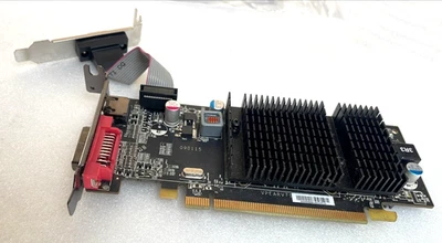 XFX ATI Radeon HD4350 512MB DDR2 DVI HDMI VGA PCI-E Video Graphics Card - Image 1 of 4