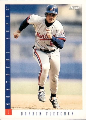 1993 Score Darrin Fletcher Montreal Expos #216 - Image 1 of 2