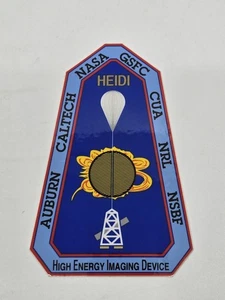 US NASA HEIDI High Energy Imaging Device Telescope Original Space Sticker 5" - Picture 1 of 3