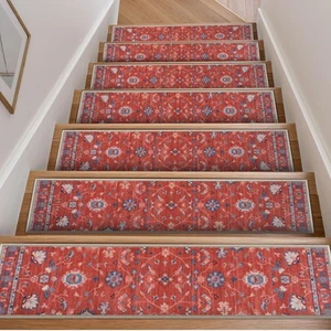 Soft Stair Treads Non-Slip Carpet Stair Treads 15 Pack 30"x8" Stair Runners f... - Picture 1 of 8