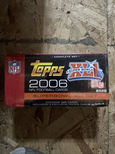 2006 Topps NFL Football Cards Superbowl XLI Complete Set Factory Sealed - Picture 1 of 3
