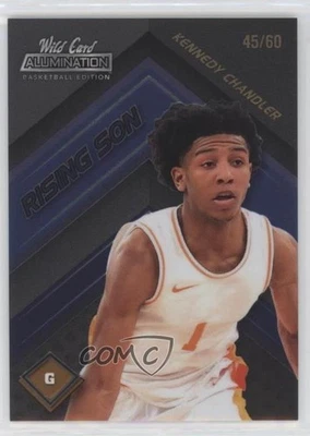 2021-22 Wild Card Alumination Rising Sons Blue /60 Kennedy Chandler #RS-17 - Image 1 of 2