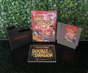 Double Dragon CIB Complete NES (Nintendo 1988) Black Circle Seal 1st Print Game - Picture 1 of 16
