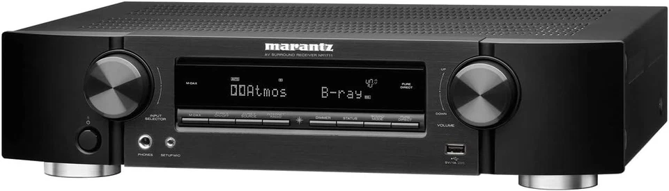 Marantz NR1711 Black Slimline 7.2-Channel AV Receiver B-Stock - Image 1 of 1
