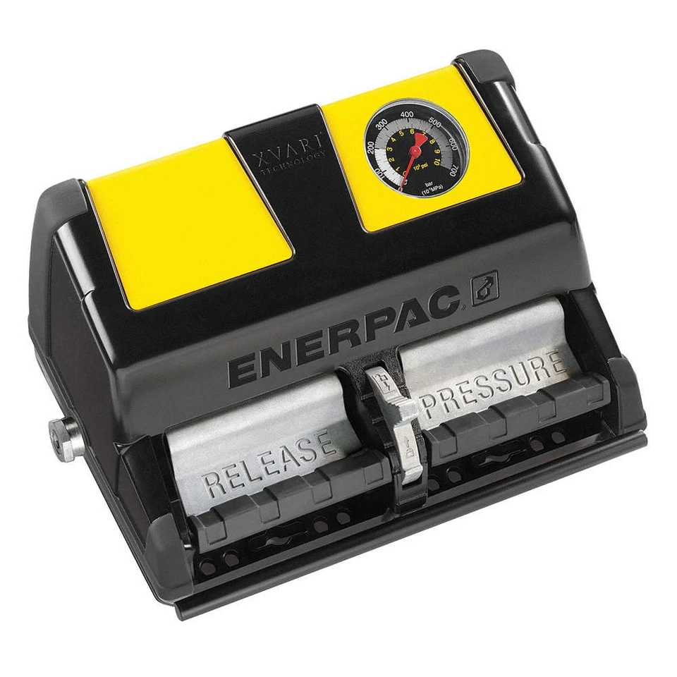 ENERPAC XA12G Air Powered Pump,10K PSI,Gauge 18Y555 - Image 1 of 1