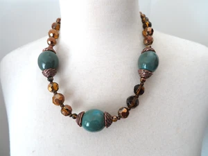COLLAR CUENTAS GRUESAS PREMIER DESIGNS 16-20" - Imagen 1 de 2