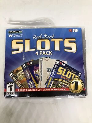 PC Game: Reel Deal Slots 4 Pack - Adventure 3 World Tour, Blackbeard's Revenge - Image 1 of 4