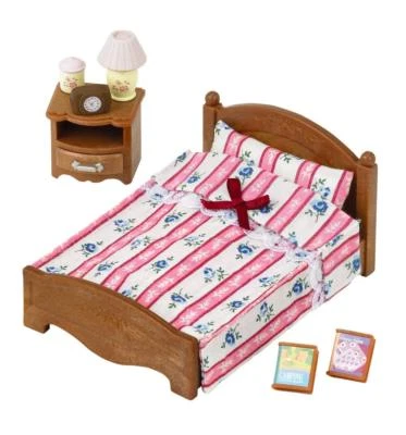 Epoch KA-512 Sylvanian Families Semi Double Bed Set Japan free ship