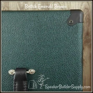 British Emerald Bronco/Levant tolex ~ 18" ROLL WIDTH, per yd - Picture 1 of 1