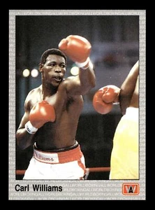 1991 ALL WORLD BOXING #42 Carl (The Truth) Williams - Foto 1 di 2