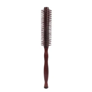 Small Mini Round Hair Styling Brush Nylon Bristle for Short Hair Blow Drying - Picture 1 of 8