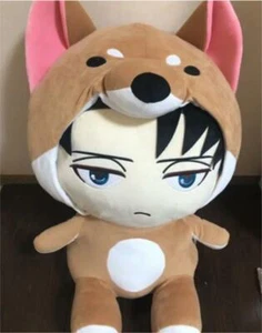 Attack on Titan Levi Animarukko Plush Toy L Size Animation Character Goods MINT - Picture 1 of 2