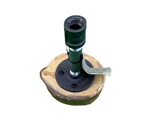 Rustique Primitive Hand Crafted Candle Stick Holder - Picture 1 of 5