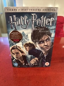 Harry Potter and the Deathly Hallows -Part 1 RARE ORIGINAL UK ISSUE 3 x DVD SET - Picture 1 of 4