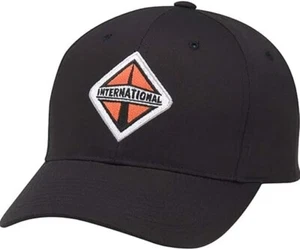 Gorra/gorra International Trucks básica ligera de sarga negra con cierre a presión - Imagen 1 de 1