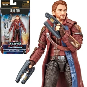 FIGURA DE ACCIÓN THOR LOVE AND THUNDER MARVEL LEGENDS SERIES STAR-LORD 6 PULGADAS - Imagen 1 de 8