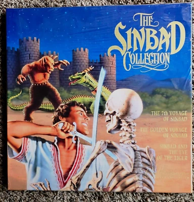 The Sinbad Collection 1995 Columbia Tristar Home Video Laserdisc 4 Disc Sealed - Image 1 of 3