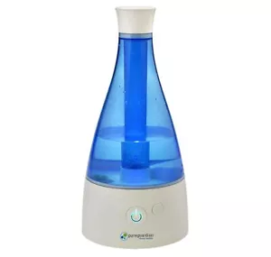 PureGuardian Ultrasonic Cool Mist Humidifier, 30 Hrs. Run Time, 0.5 Gal. Tank... - Picture 1 of 9