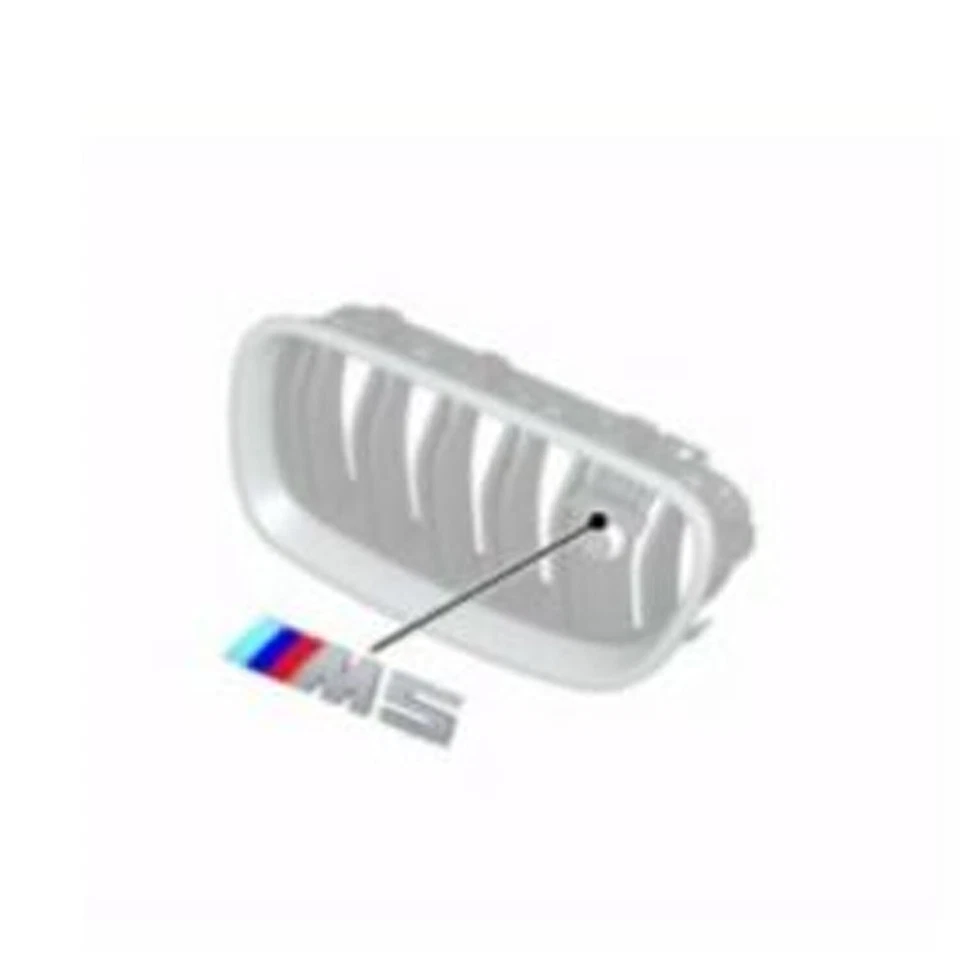 Insignia emblema M5 rejilla riñón radiador delantero genuino para BMW F10 serie 5 Foto 1 de 1