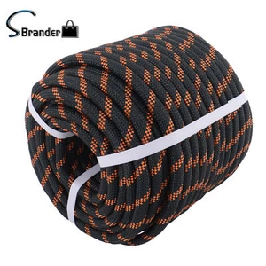 Cuerda trenzada 150 pies 48 hilos 1/2 pulgada de diámetro arborista árbol cuerda de camping - Imagen 1 de 7