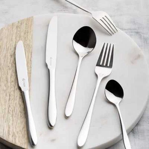 Viners Eden Table or Dessert Fork, Table, Dessert, Soup or Tea Spoon Cutlery - Picture 1 of 7