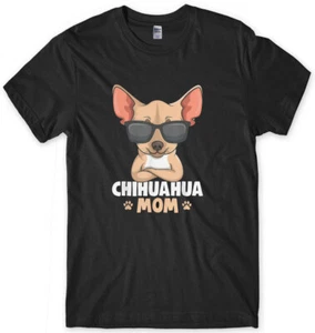 Chihuahua mamá divertida camiseta perro mamá - Imagen 1 de 9