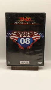 TNA Wrestling Cross The Line Victory Road 2008 DVD Booker T Kurt Angle Team 3D - Picture 1 of 2