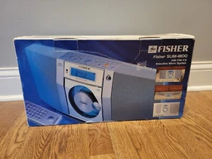 FISHER SLIM 1800 CD Remote AM/FM Radio- NEW - Picture 1 of 6
