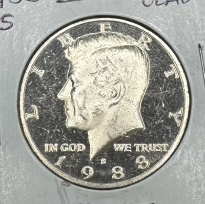 1988 San Francisco Mint Kennedy Half Dollar CLAD PROOF 50¢ Uncirculated CRH479 - Image 1 of 4
