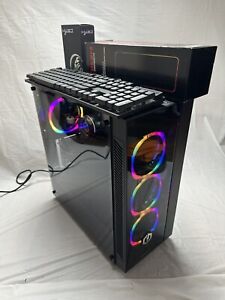Powerful CyberPower Gaming Pc Bundle With Ryzen 7 Processor ALSO RGB Accessories