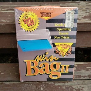 Win Bag II Vintage CD ROM Big Box The Software Forge 1994 SCELLÉ EN BOITE NEUF dans sa boîte - Photo 1/3