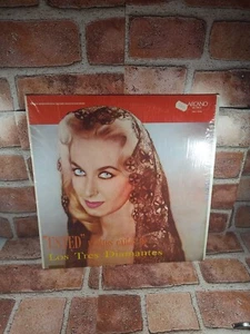 Los Tres Diamantes, "Usted" Y Otros Exitos, 1958 Mexican LP Album, Bolero - Imagen 1 de 8